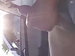 Brille Oma riesige Sperma Blitz!